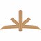 Ekena Millwork Alberta Smooth Timber Gable Bracket, Western Red Cedar, 72"W x 36"H x 3 1/2"D x 5 1/2"F, 12/12 Pitch GBW072X36X0406ALB00SWR - alternate 1